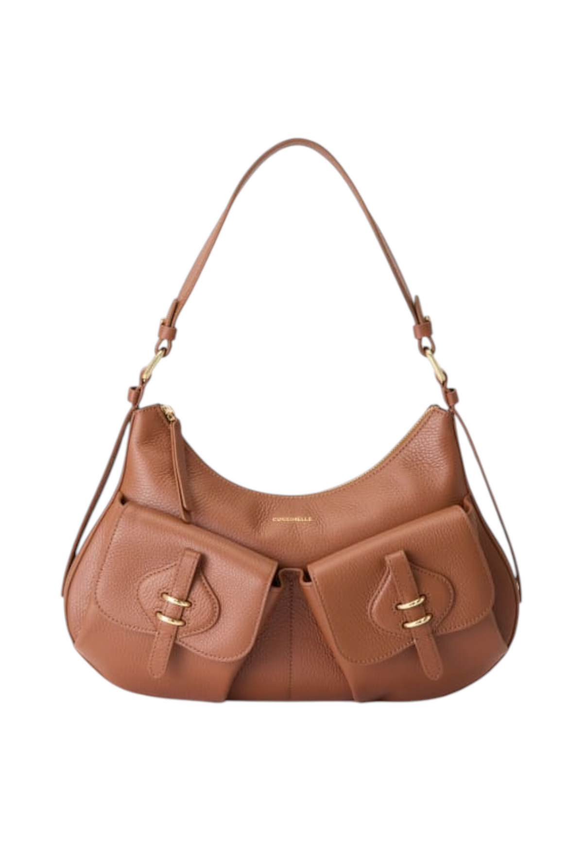 Borsa A Spalla Donna Coccinelle Pelle con grana, Con tasca Mavery Pocket E1VGK120101