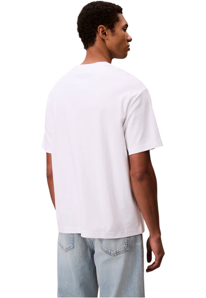 T-Shirt Manica Corta Uomo Calvin klein  Rel Fashion Logo LV04LC206G