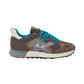 Sneakers Basse Uomo Sun68 Stile Running, Nylon E Suede, Maxi Logo, Outdoor Jaki Outdoor Z46124