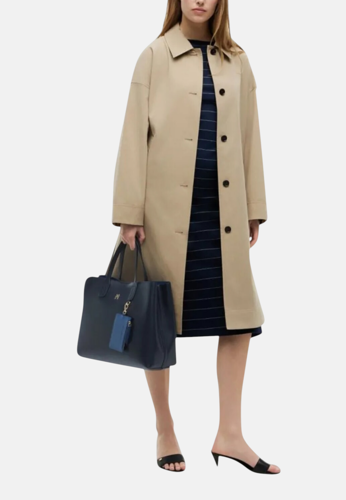 Borsa A Mano Donna Tommy Hilfiger Satchel Th Icon AW0AW18723