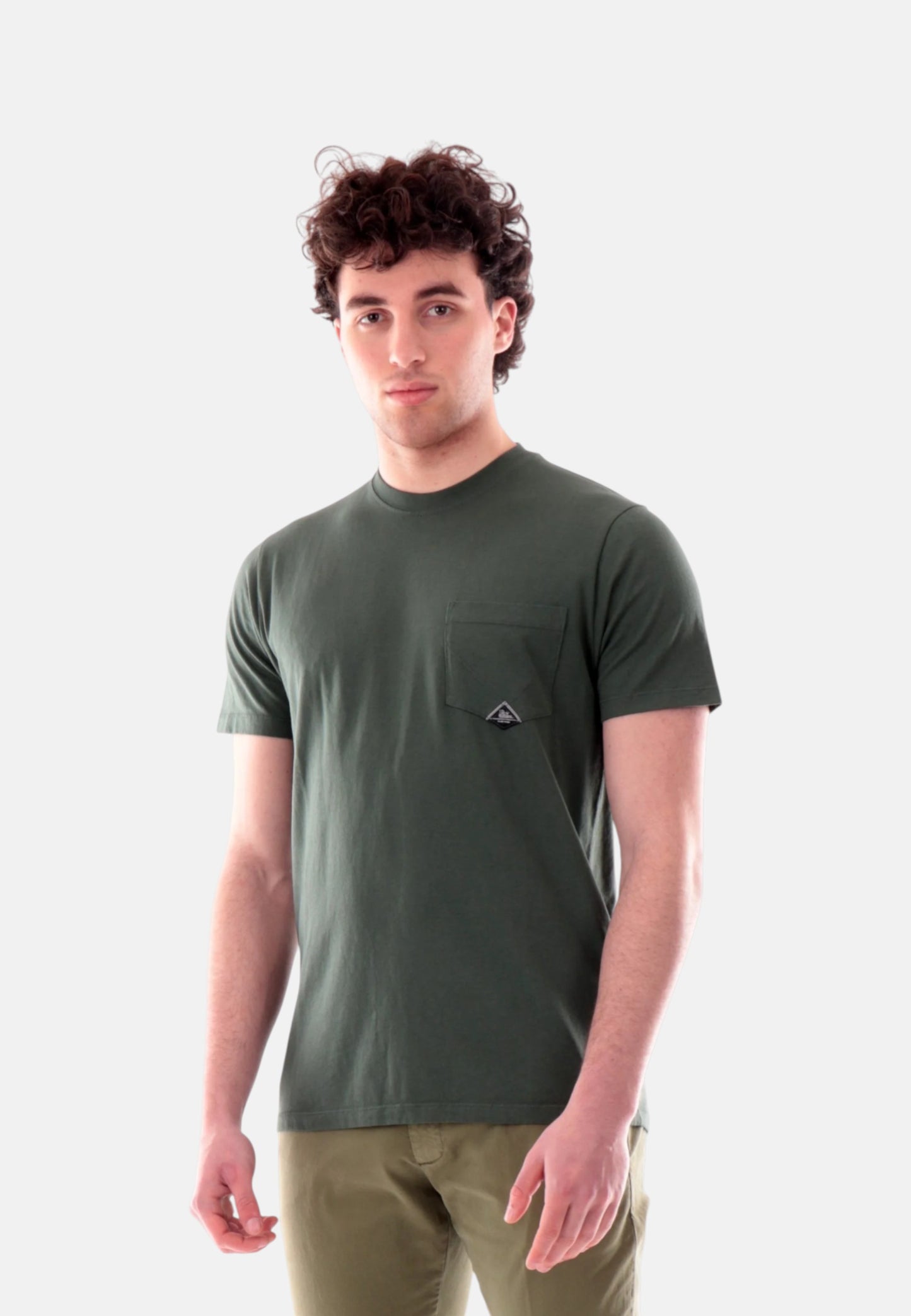 T-Shirt Manica Corta Uomo Roy Roger's In Jersey Pesante  RRU634CA160111