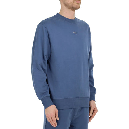 Felpa A Girocollo Uomo Calvin klein Jeans  Micro Monologo J30J322534