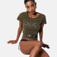 T-Shirt Manica Corta Donna Liu Jo Degrade Eco Line VA6171JS003