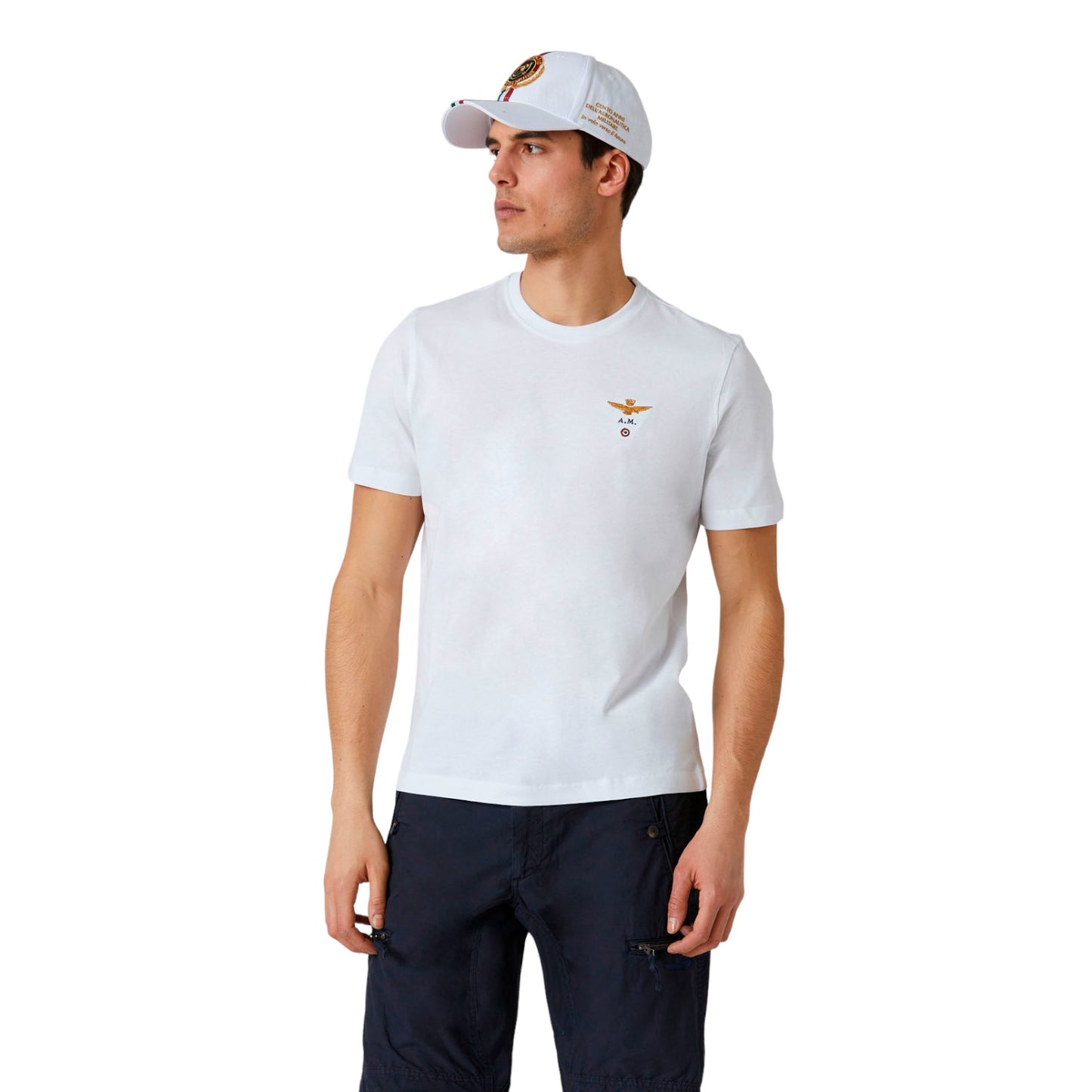 T-Shirt Manica Corta Uomo Aeronautica Militare   231TS1580J372