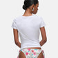 T-Shirt Manica Corta Donna Liu Jo Degrade Eco Line VA6171JS003