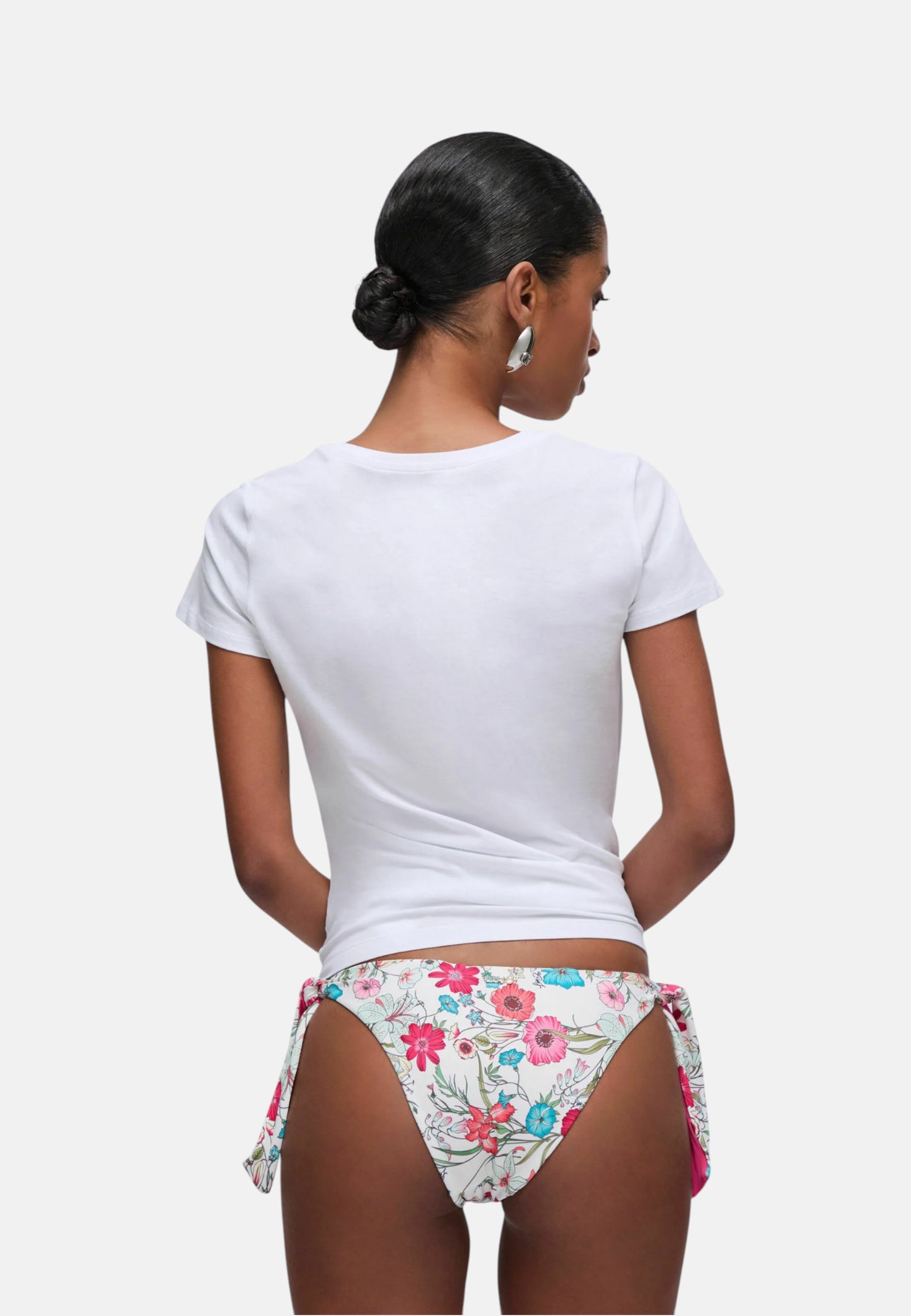T-Shirt Manica Corta Donna Liu Jo Degrade Eco Line VA6171JS003