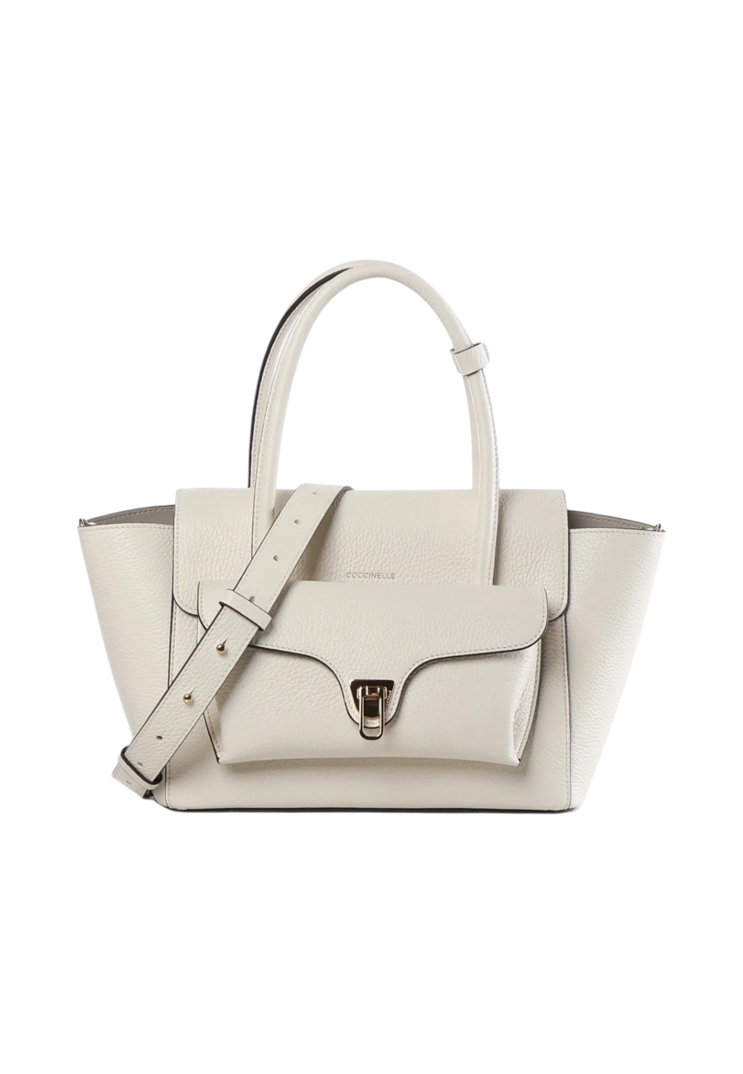 Borsa A Mano Donna Coccinelle In Pelle Martellata Coccinelle Double Beat Medium E1T8A180201