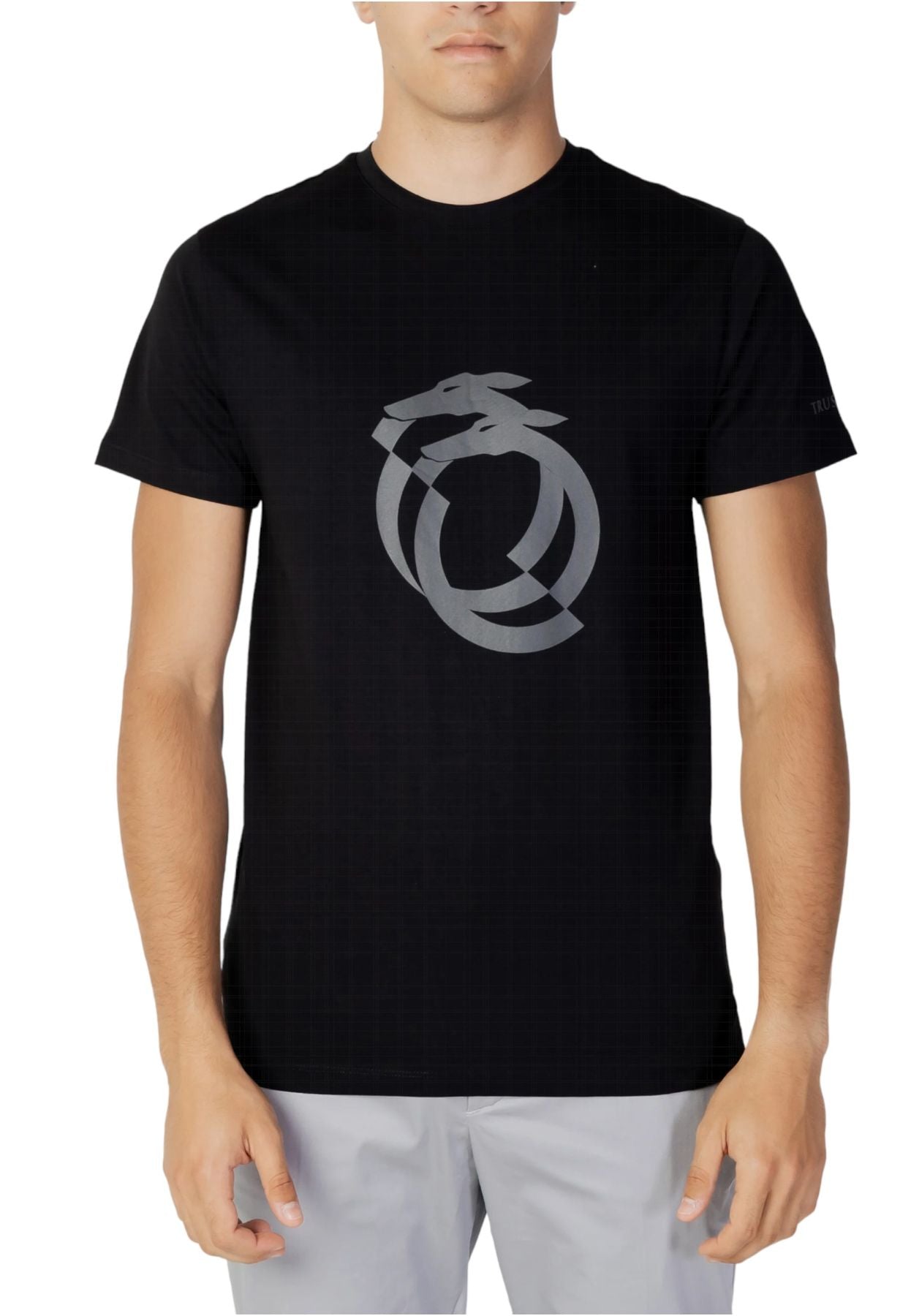 T-Shirt Manica Corta Uomo Trussardi   TRU1MTS01
