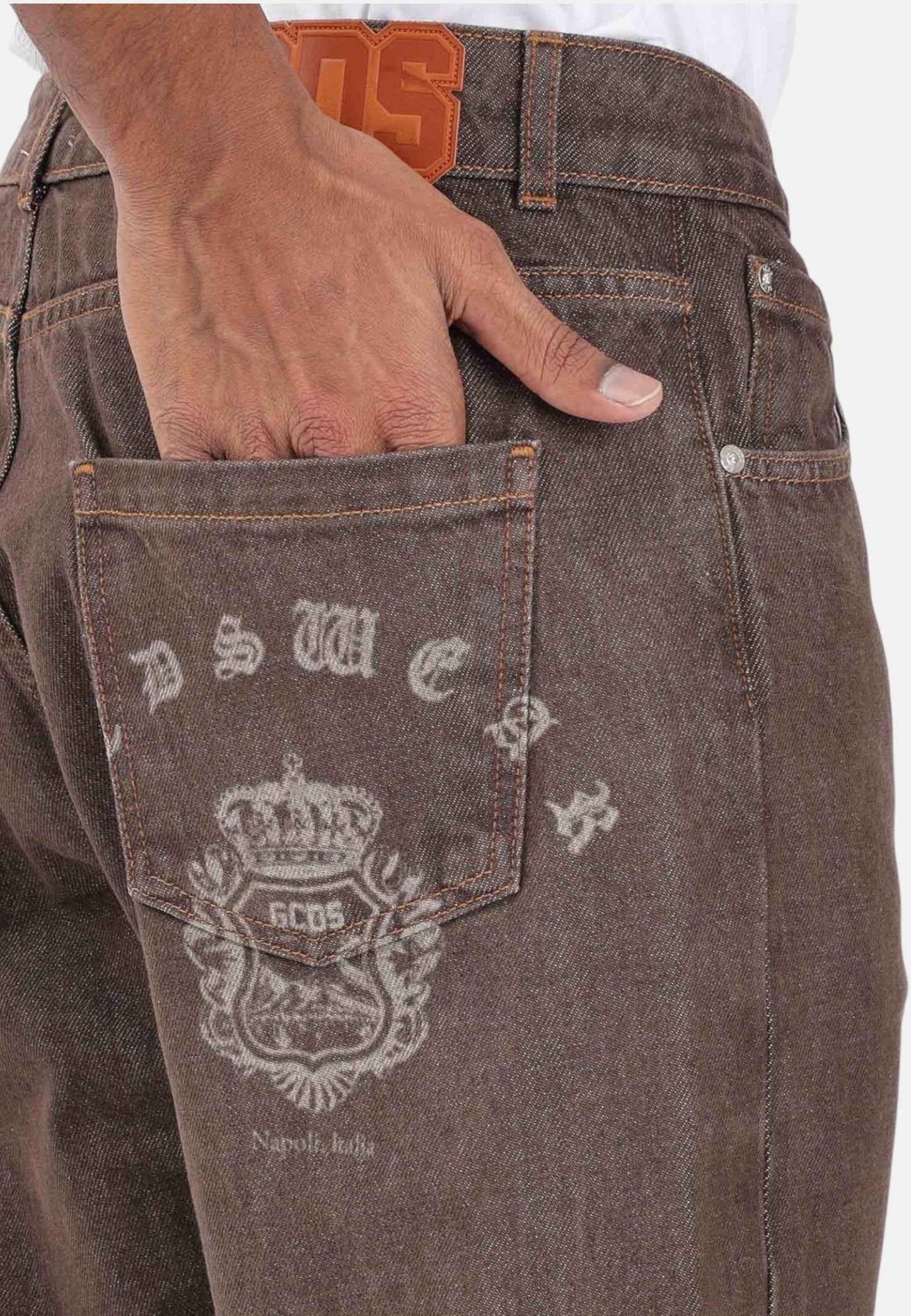 Jeans Cargo Uomo Gcds   C1MWQI191D087