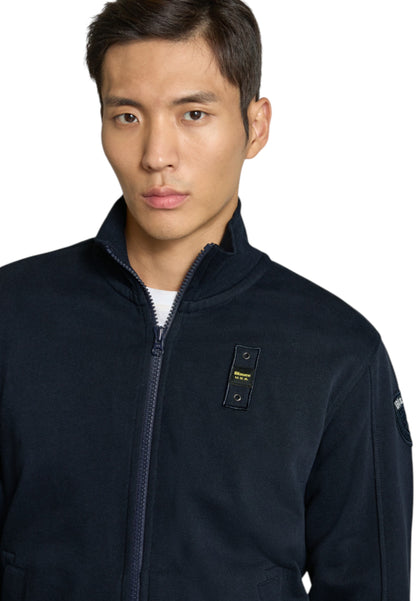 Felpa A Girocollo Uomo Blauer  City 25WBLUF01183