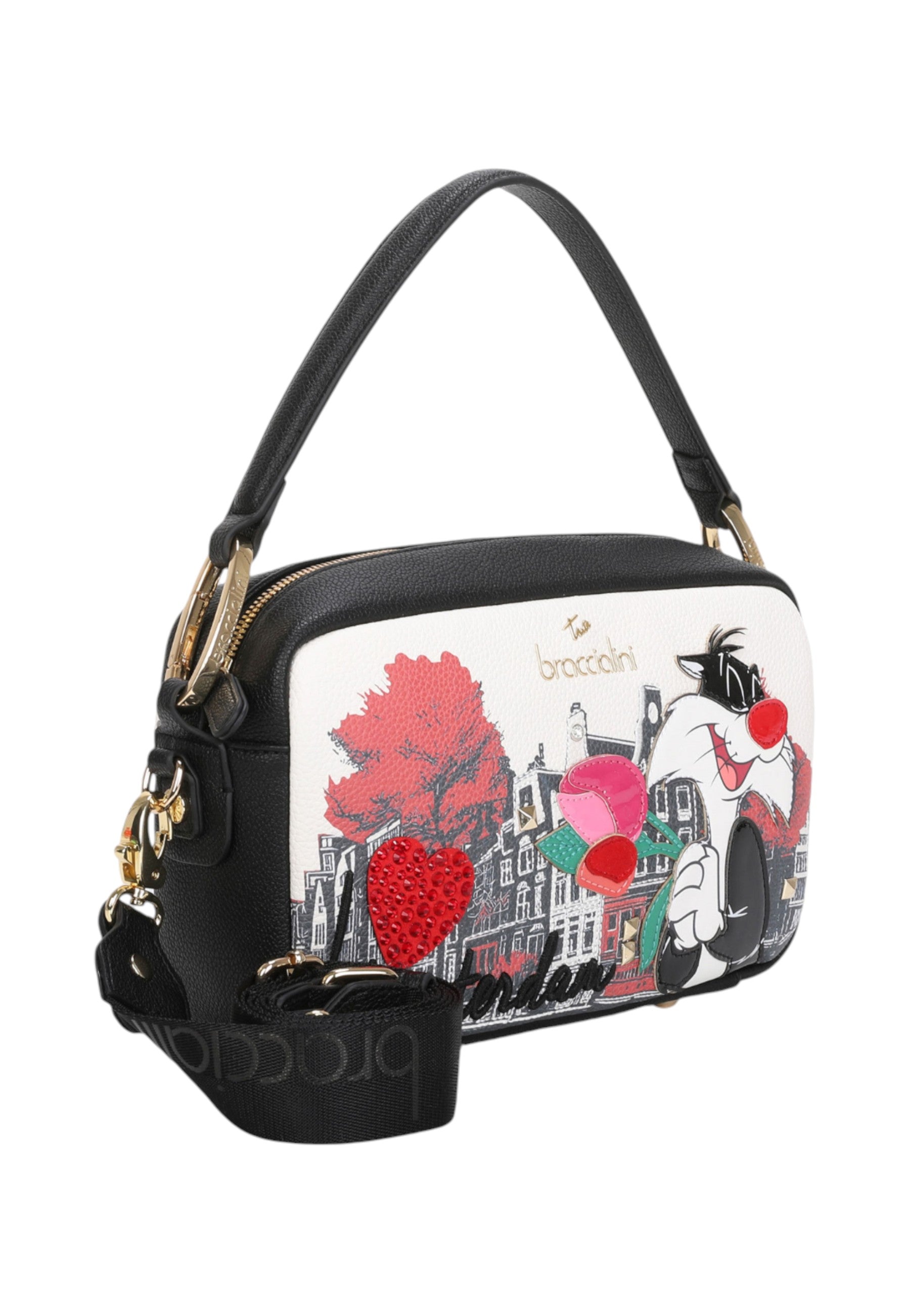 Borsa A Spalla Donna Braccialini  Cartoline Lt LT206YY
