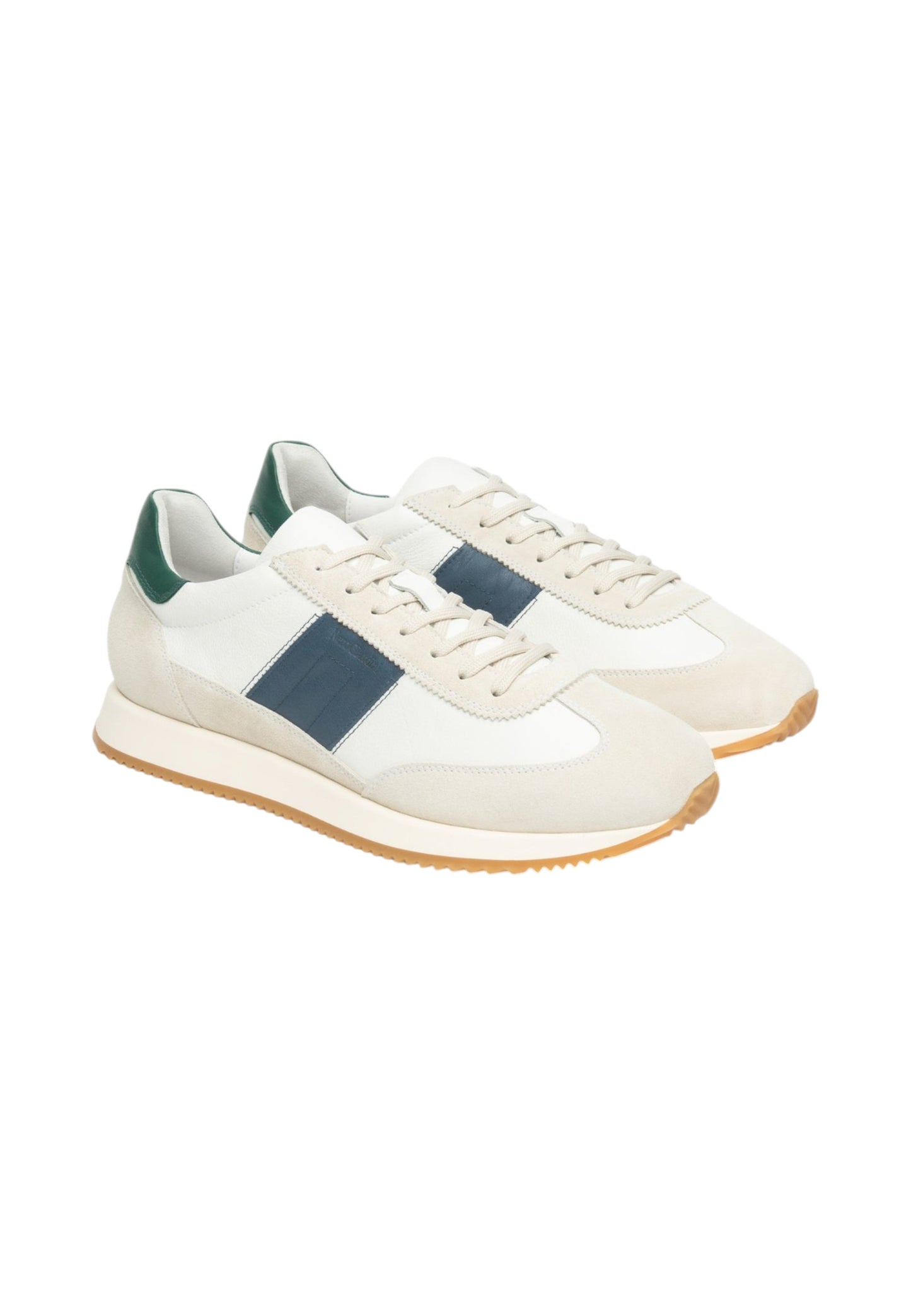 Sneakers Basse Uomo Nero Giardini In Pelle E Camoscio  E601112U