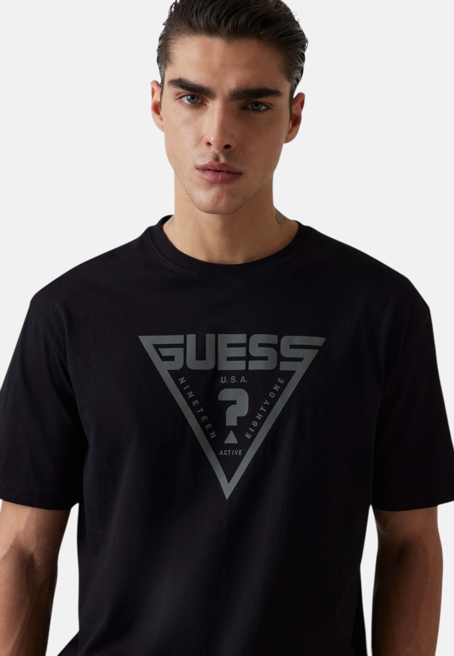 T-Shirt Manica Corta Uomo Guess  Azha Over
