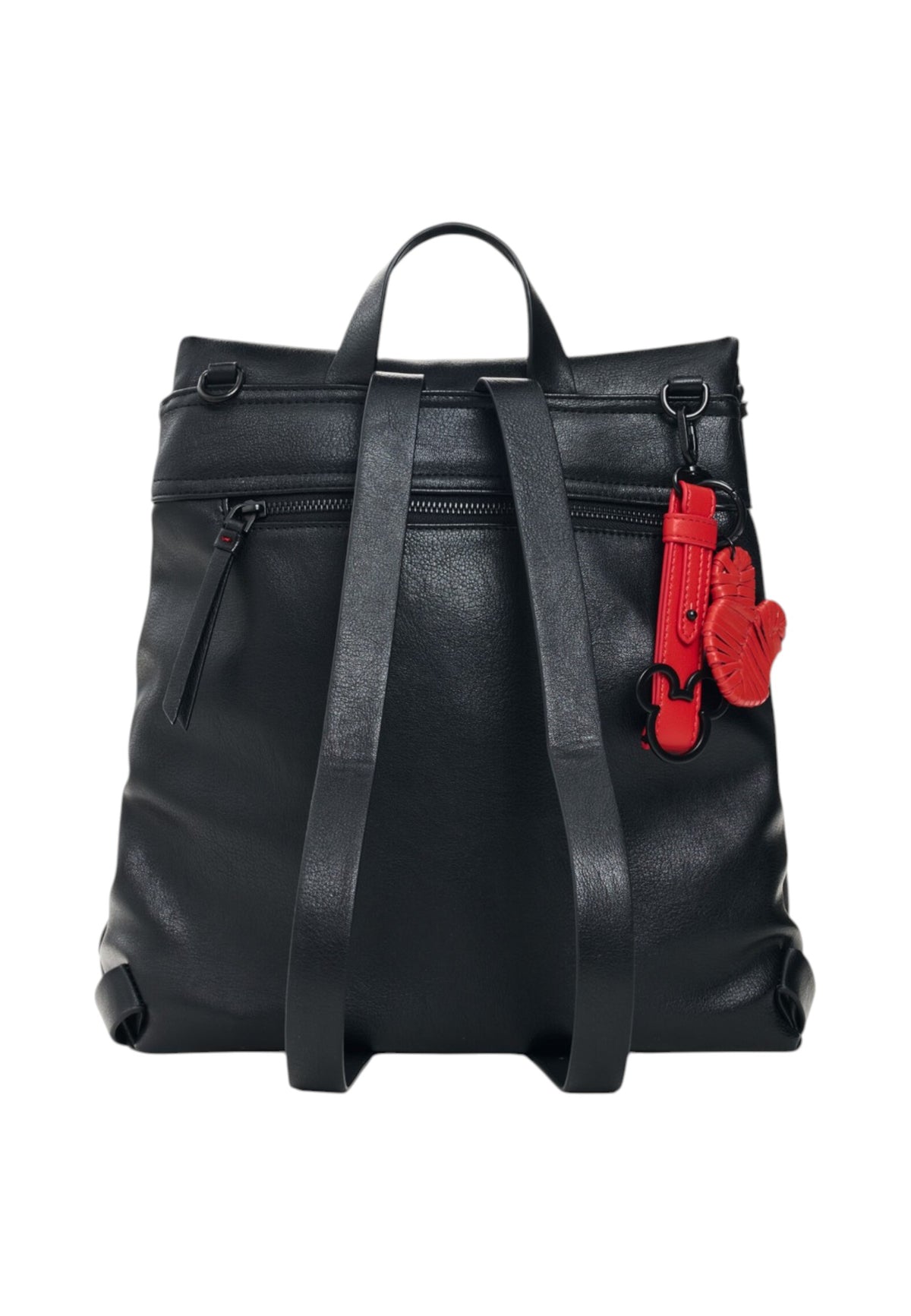 Zaino  Donna Desigual Medio, Motivo Mickey Mouse, Con patta Mickey Face Hampton 2.0 26WAKP07