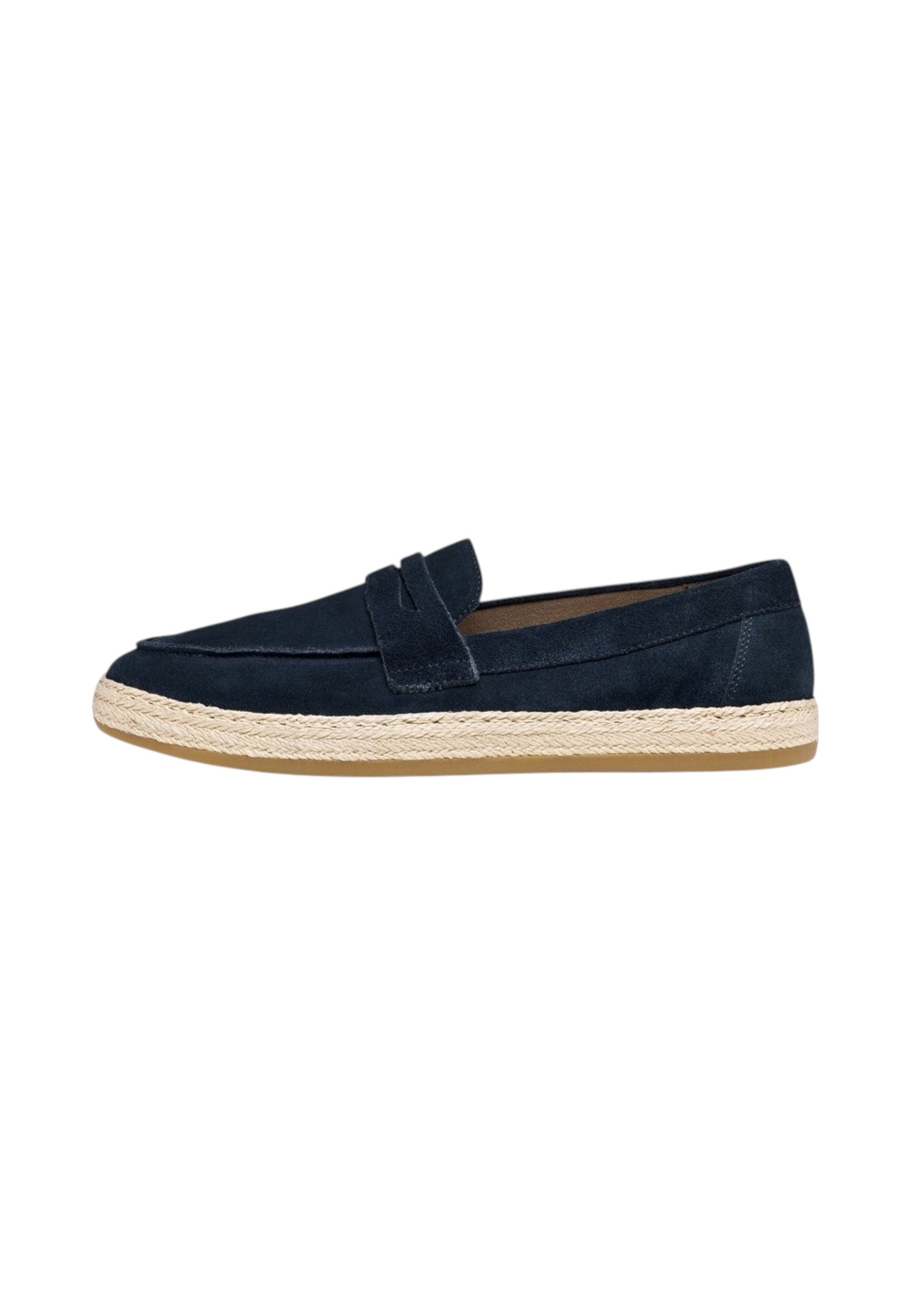Mocassini  Uomo Geox In Pelle Scamosciata Pantelleria U65DWD00022