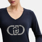 T-Shirt Manica lunga Donna Liu Jo Rubber Eco Line TA6053JS003