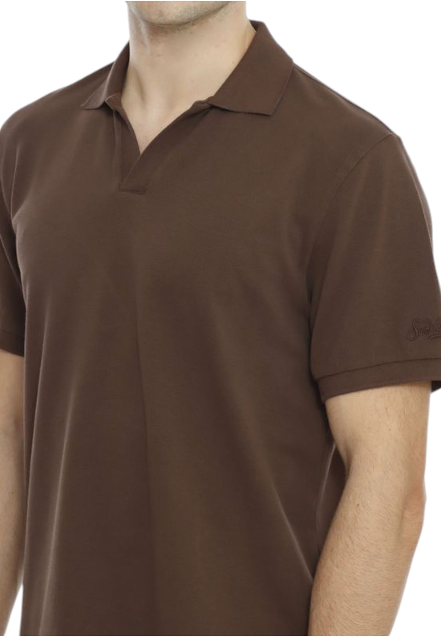 Polo Manica Corta Uomo Mc2 Saint Barth Piquet Charles
