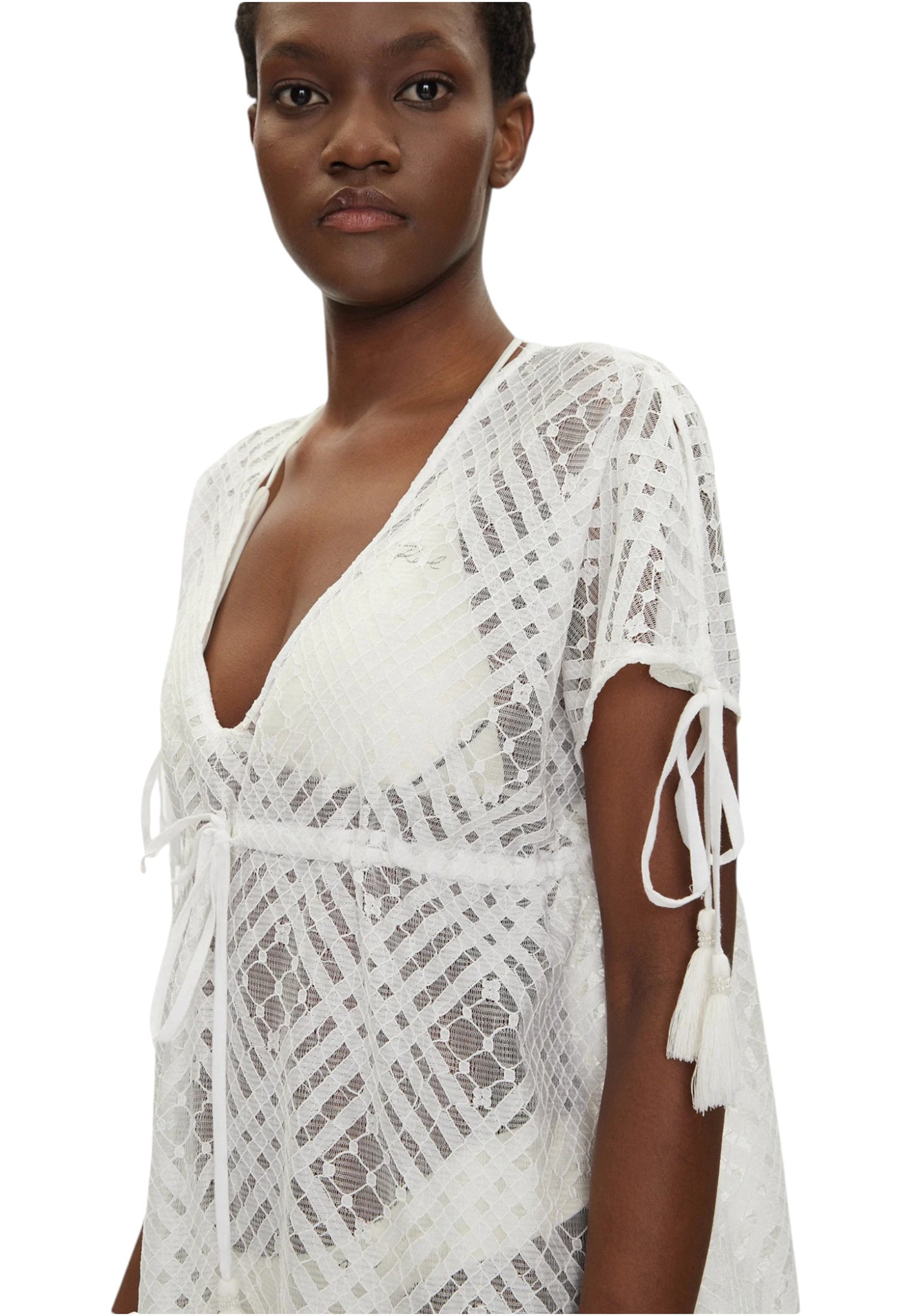 Vestito Corto Donna Iconique Copri Costume Cover Up Molly