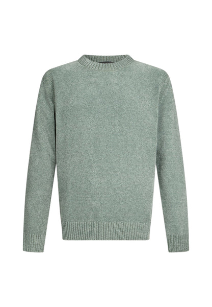 Maglione A Girocollo Uomo Liu Jo In Ciniglia  QF5079MA29P