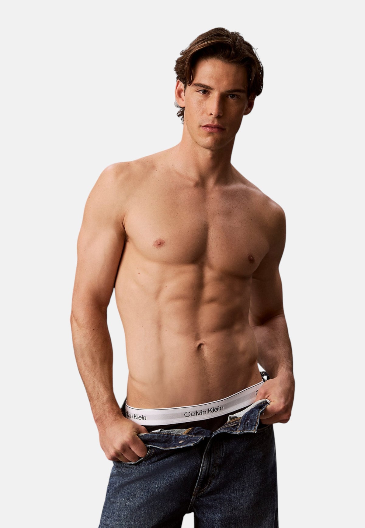 Boxer Set Uomo Calvin klein Confezione 5 Pezzi, Vita Bassa, Fascia Elastica Logata, Vestibilit� Aderente  LV00NB4390