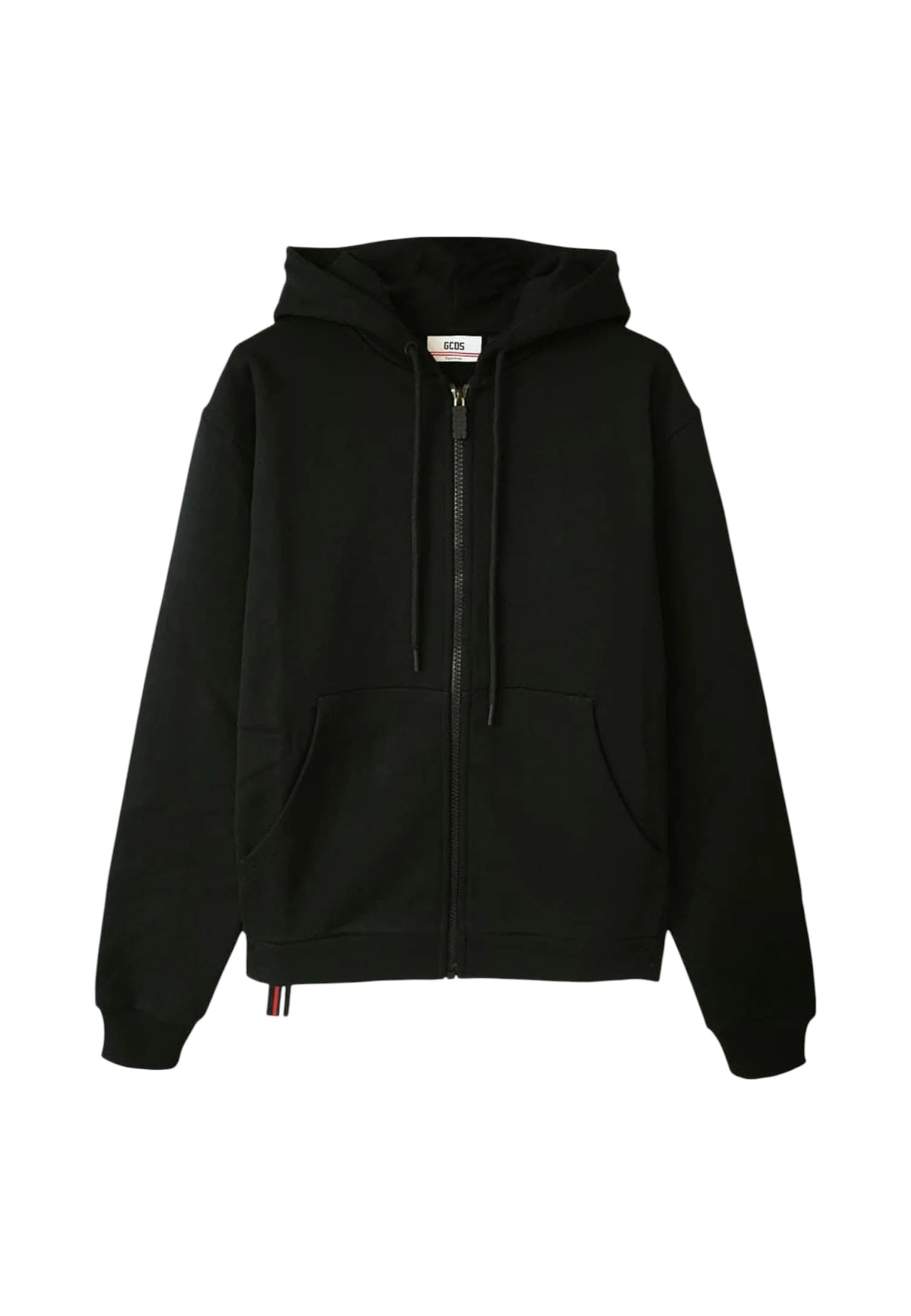 Felpa Con Zip Uomo Gcds Con Cappuccio Logo Tape  B2EM1900JD1