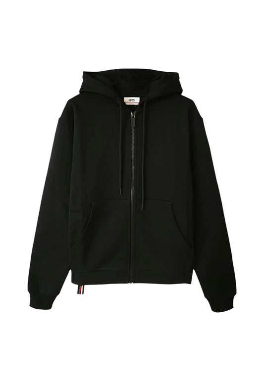 Felpa Con Zip Uomo Gcds Con Cappuccio Logo Tape  B2EM1900JD1