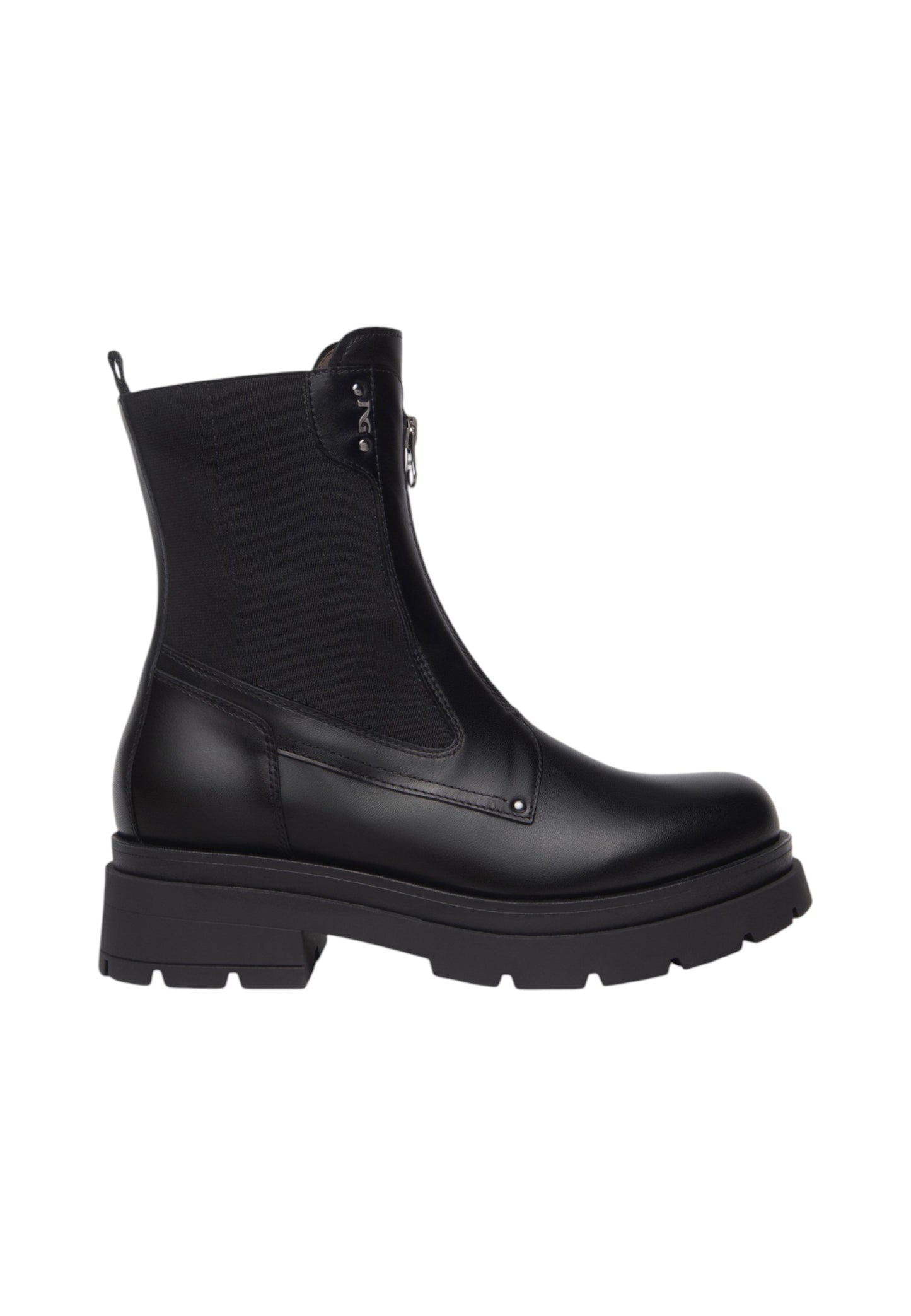 Stivaletti Chelsea Donna Nero Giardini Tacco 5 CM  I514780D
