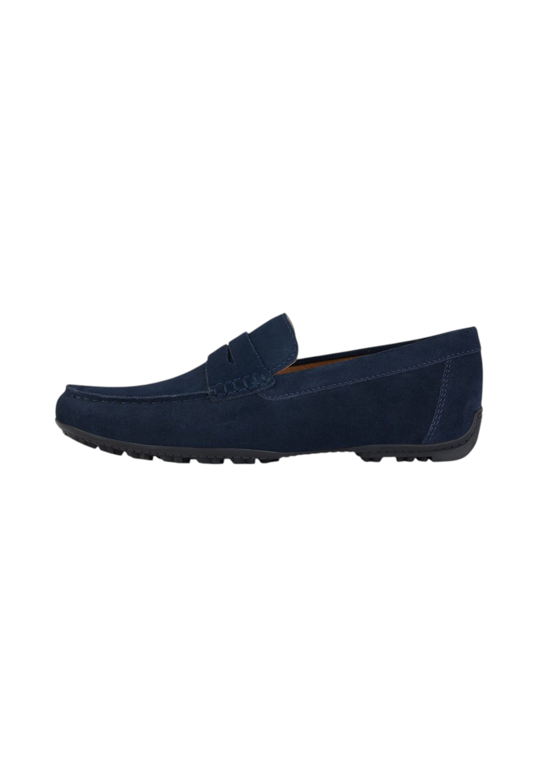 Mocassini  Uomo Geox In Pelle Scamosciata Kosmopolis + Grip U35CFB00020