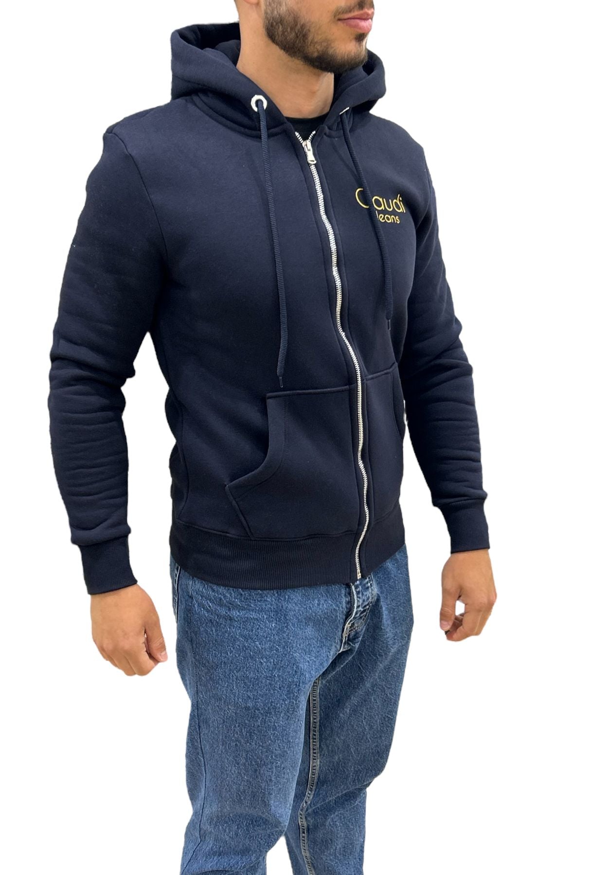 Felpa Con Cappuccio Uomo Gaudi Con Zip  321GU64021