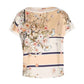 T-Shirt Manica Corta Donna Liu Jo Foulard Blooming  WA6437J6308
