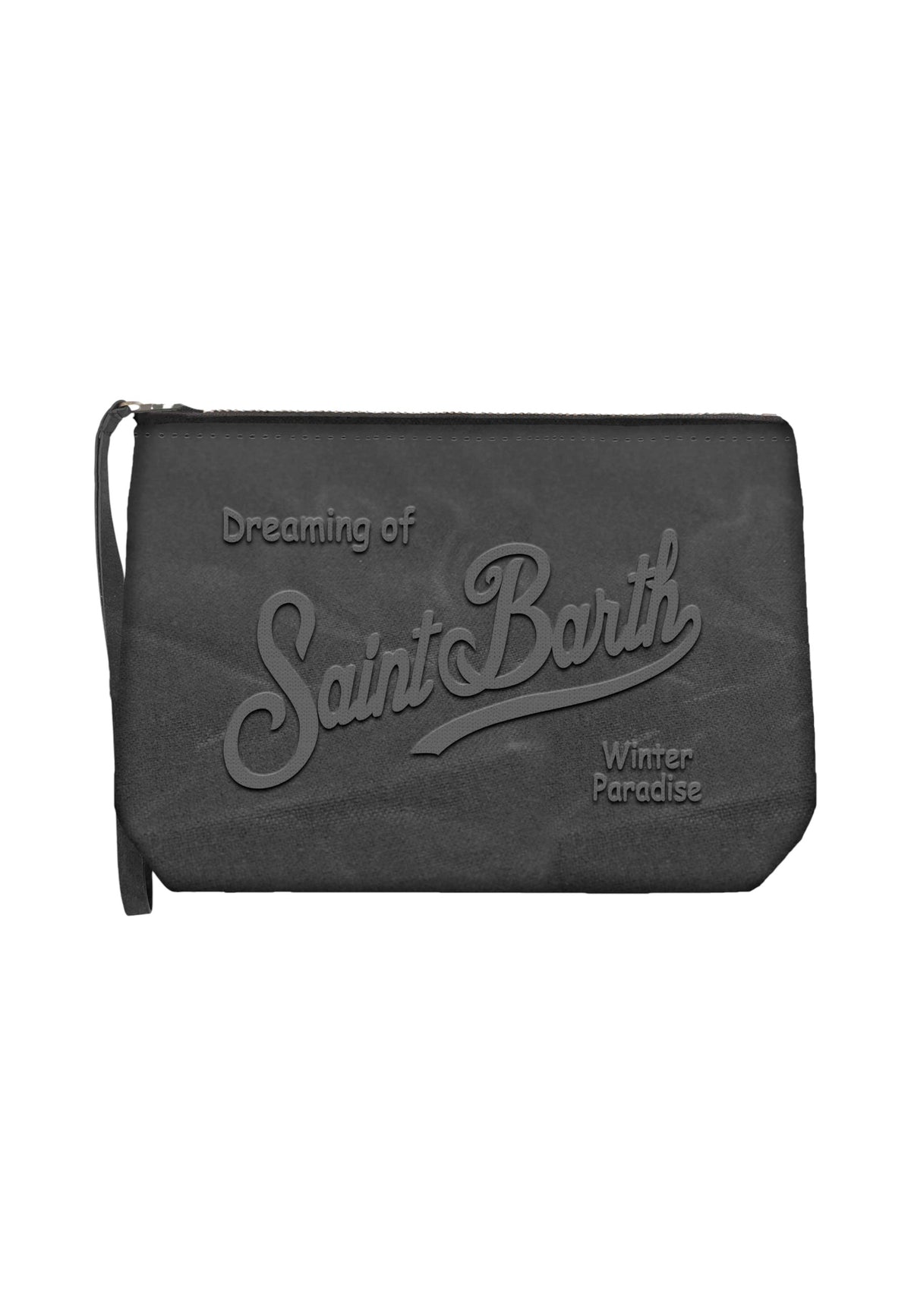 Pochette  Unisex Mc2 Saint Barth Chiusura Con Zip, Laccetto Laterale, Il Logo Saint Barth Sul Davanti Aline Wax ALI0058