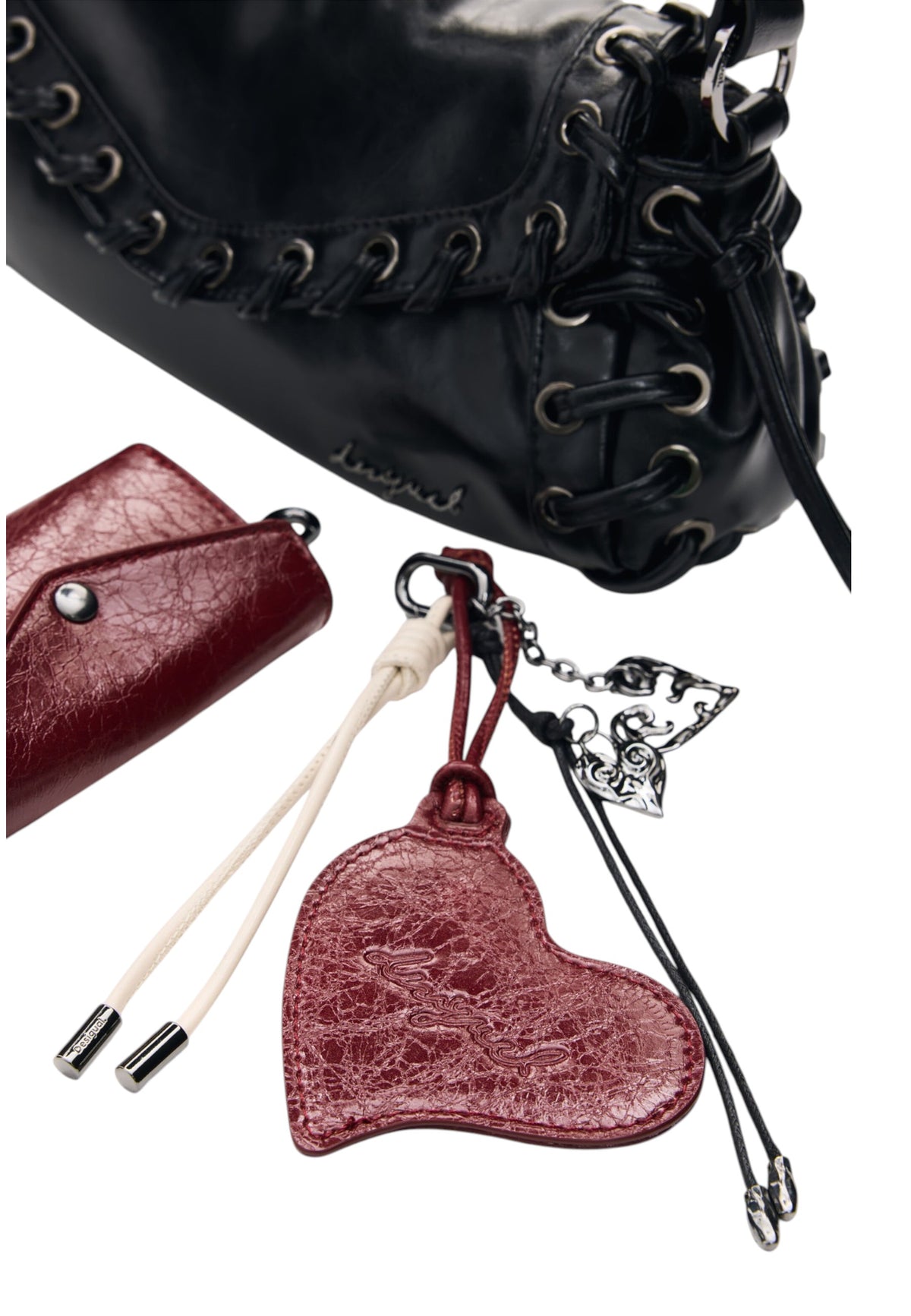 Borsa A Spalla Donna Desigual  Bag Galaxy Zarauz Black 26WAXP42