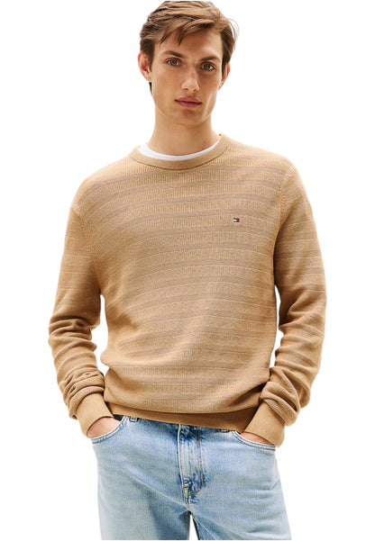 Maglione A Girocollo Uomo Tommy Hilfiger  Stripe Structure MW0MW39535