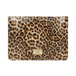 Bustina  Donna Braccialini Piatta Grande In Pelle Con Stampa Leopard Dolly B19099PP