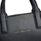 Borsa A Mano Donna Tommy Hilfiger Mini Tote Th Logotape