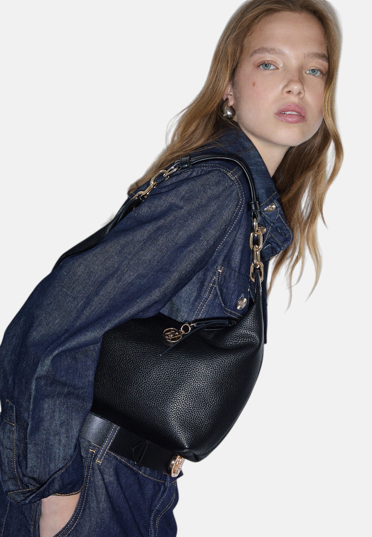 Borsa A Spalla Donna Liu Jo Hobo Piccola  AF6027ES039
