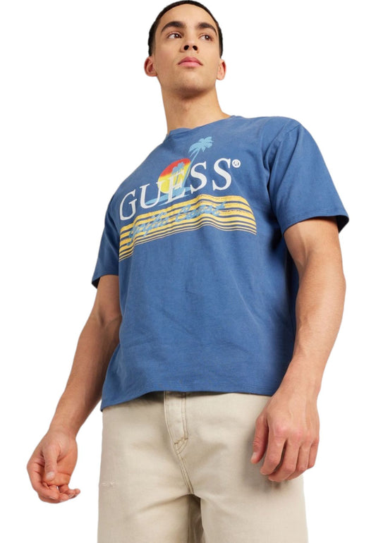 T-Shirt Manica Corta Uomo Guess   M4GI41KBZV1