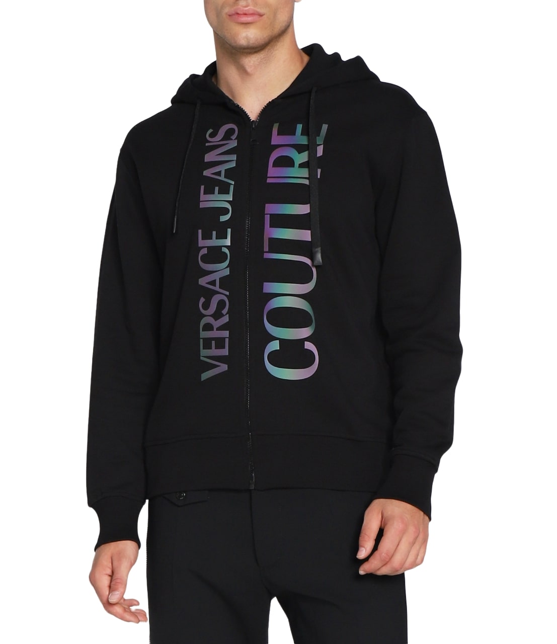 Felpa Con Cappuccio Uomo Versace Jeans Couture   73GAIT24CF00T