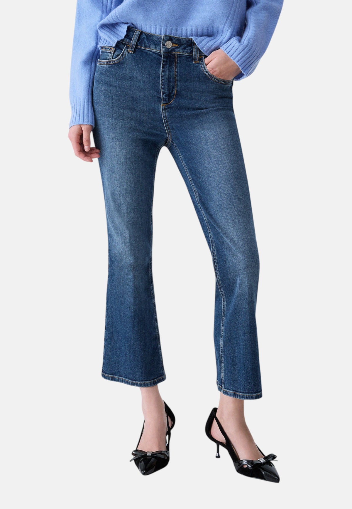 Jeans  Donna Liu Jo Bottom Up A Vita Alta Princess UF6040D0360