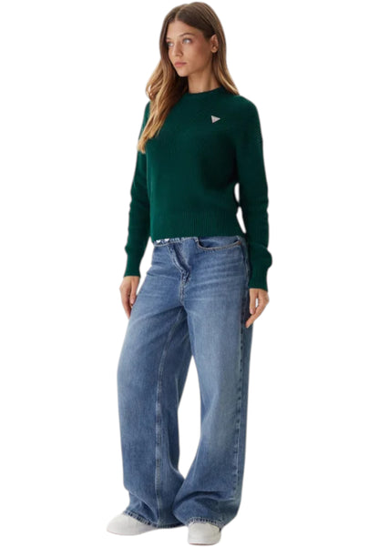 Maglione A Girocollo Donna Guess  Gj Mini Triangle W4BR08Z3HM1