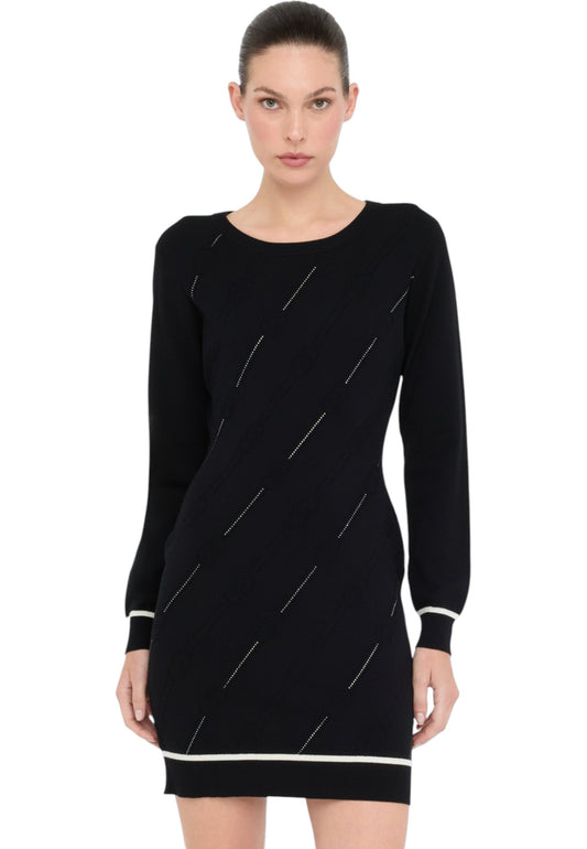 Vestito Corto Donna Liu Jo In Maglia  TF5304MS63L
