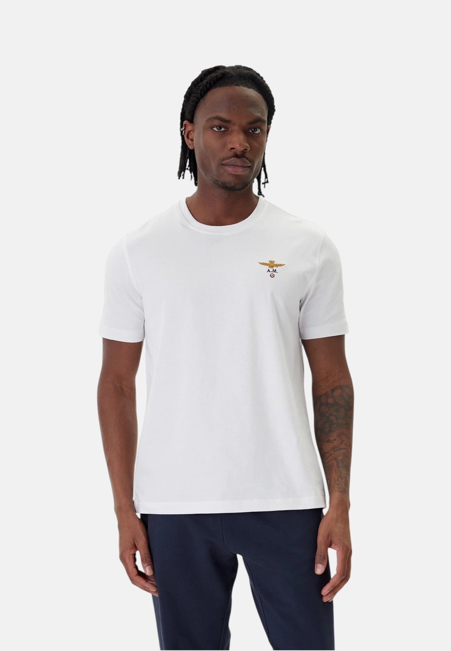 T-Shirt Manica Corta Uomo Aeronautica Militare Basic  261TS1580UJ00372