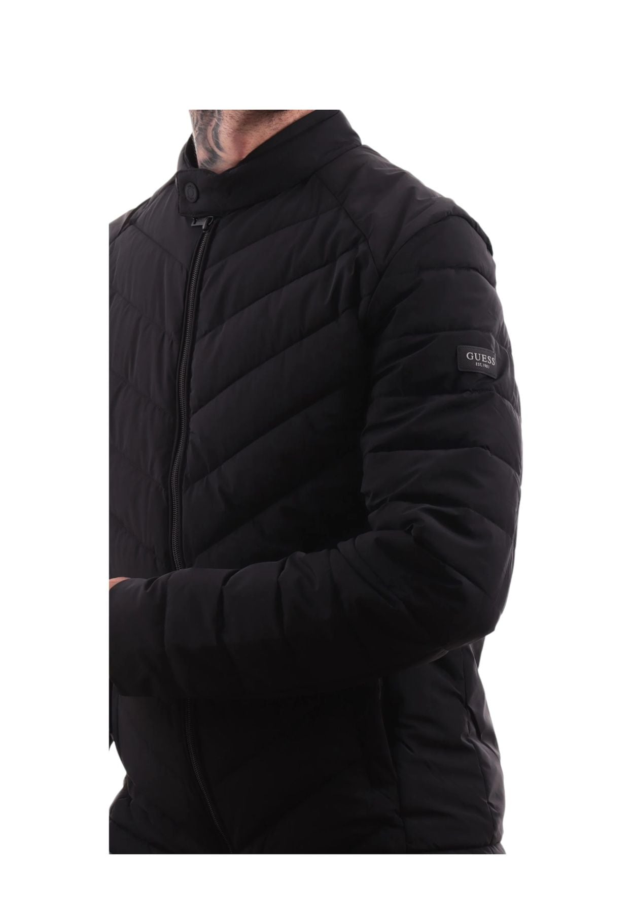 Piumino Corto Uomo Guess Stretch  M4YL05WG9O2