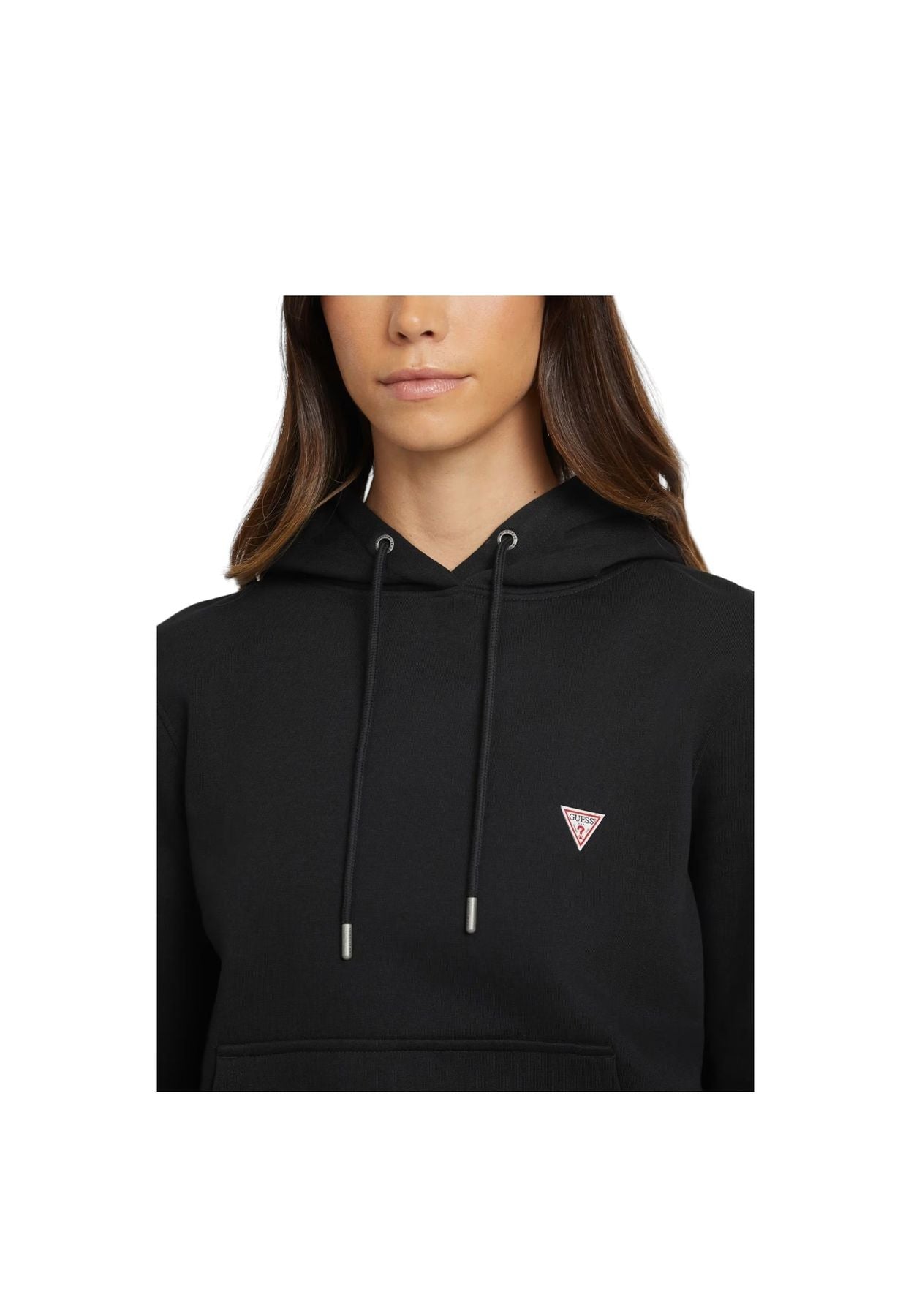 Felpa Con Cappuccio Donna Guess  Gj Hood Reg Mini Triangle W4YQ04KC811