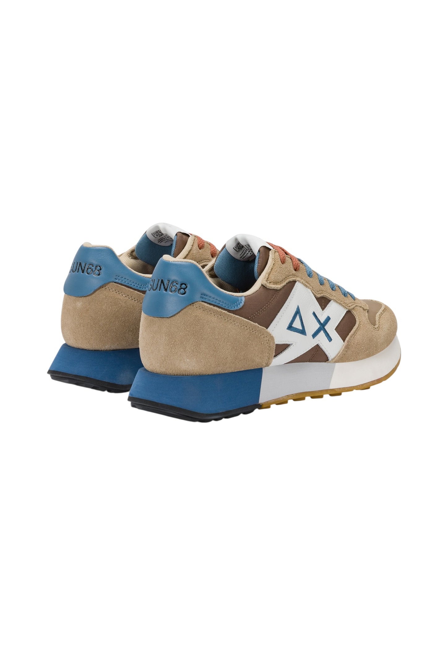 Sneakers Basse Uomo Sun68  Jaki 2.0 Bicolor Z36116
