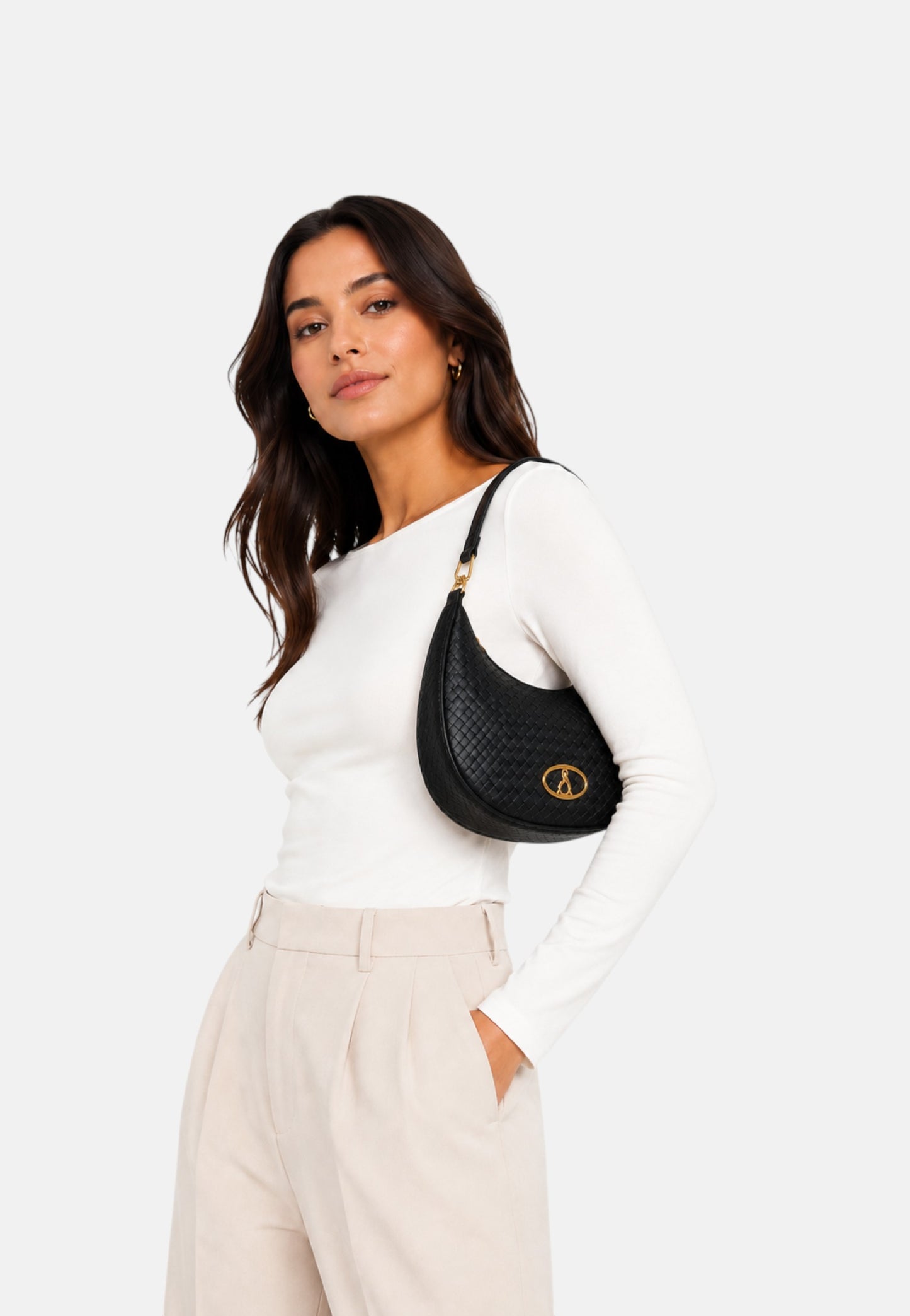 Borsa A Spalla Donna L'Atelier du Sac Hobo St.Georges Philomena