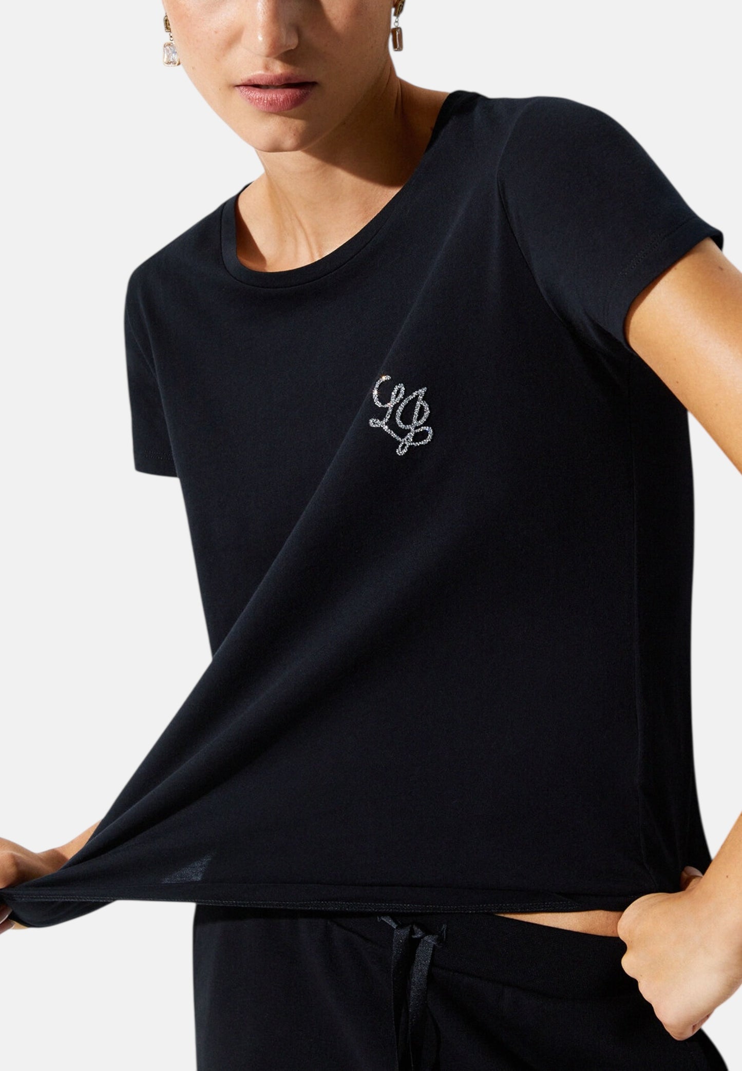 T-Shirt Manica Corta Donna Liu Jo LJ Eco Line TA6056JS923