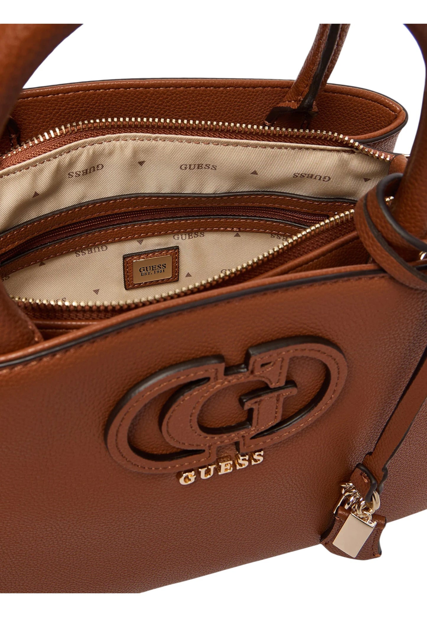 Borsa A Mano Donna Guess 3 Comp Satchel Isola HWBG9905060