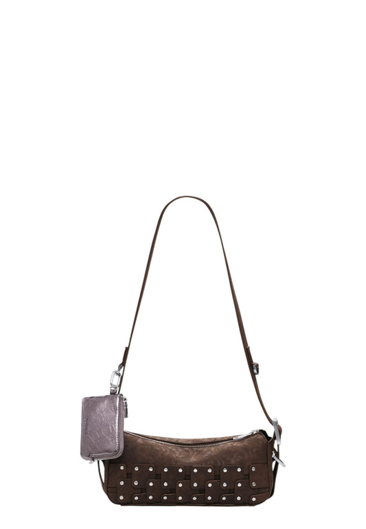 Borsa A Spalla Donna Desigual  New Patch 1 Choco 25WAXPBO