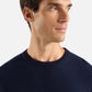 Maglione A Girocollo Uomo Harmont & Blaine Misto lana e cashmere, Dettagli a contrasto, Regular Fit, Finiture a costine, Logo Harmont & Blaine  HRR007030187